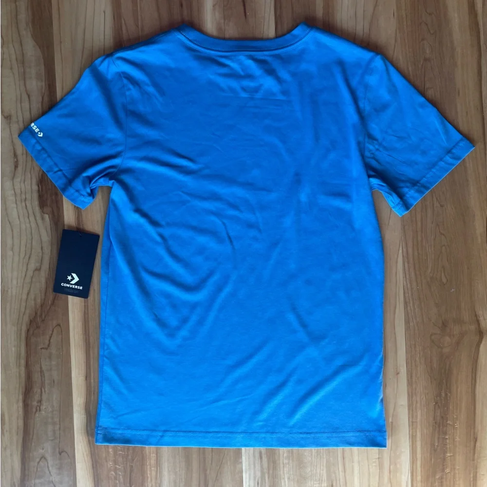 Converse Chuck Taylor Blue Tee Boys Large
